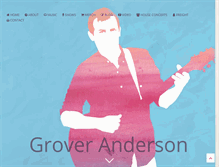 Tablet Screenshot of groveranderson.com